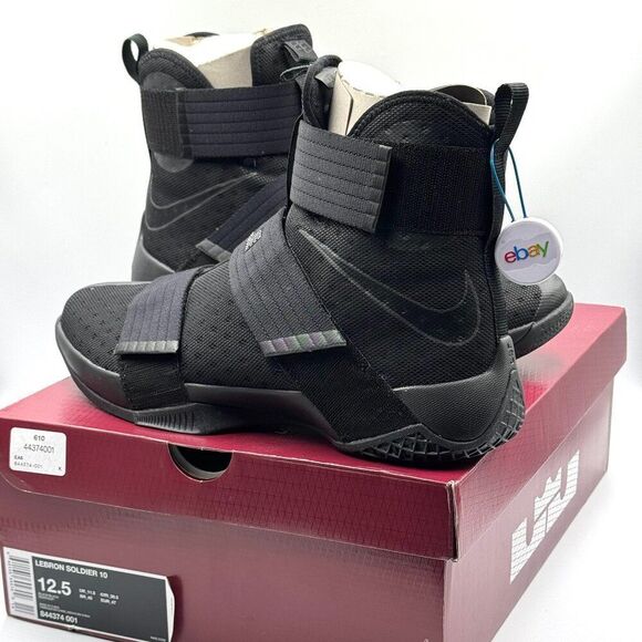 Nike LeBron Soldier 10 'Black Space'